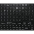 N7 Ключевые наклейки - большой набор - черный фон - 13:13мм